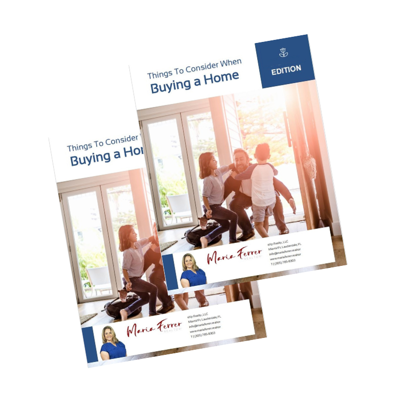 Maria Ferrer Realtor - Guia de Comprador #Bienes Raices #compradores
