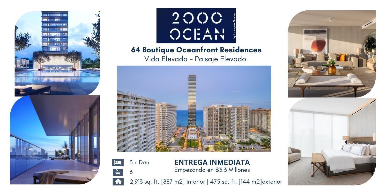 2000 OCEAN - VIDA ELEVADA / PAISAJE ELEVADO